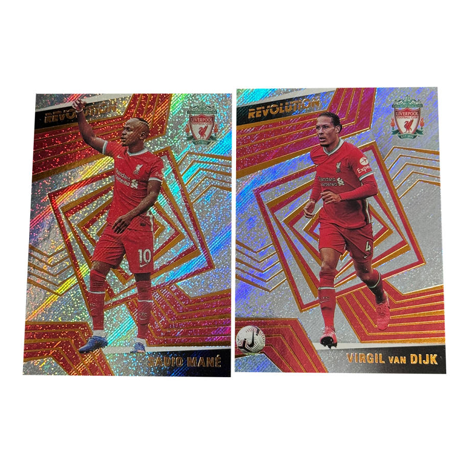 PANINI Star Card Revolution Collection, Liverpool Team, Van Dijk, Mane, Taki, Bundle Out, Travel Condition Sports Cards