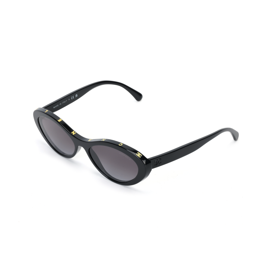 CHANEL CHANEL Cat Eye Sunglasses Unisex Black
