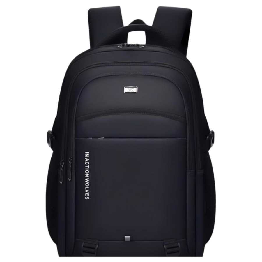 SEPTWOLVES SEPTWOLVES Fabric Backpack Large Men's Black