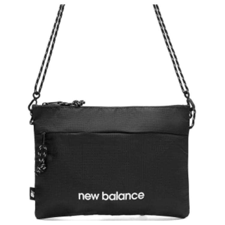 New Balance New Balance Fabric Shoulder Bag, Crossbody Bag Unisex Black