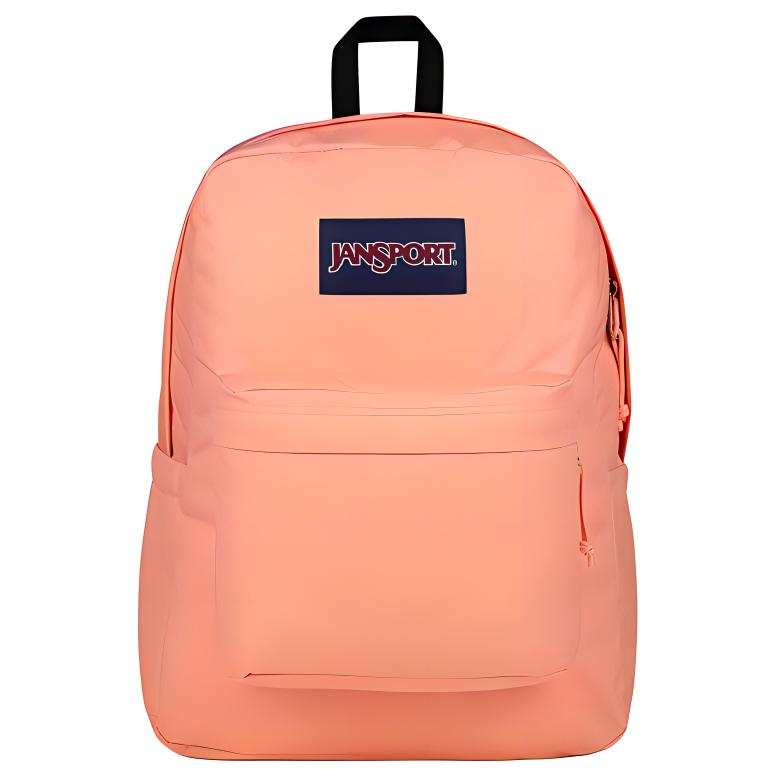 JanSport JanSport Polyester Backpack Medium Unisex Neon Orange