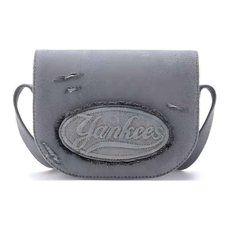 MLB MLB Simulated Denim Crossbody Bag Unisex Gray
