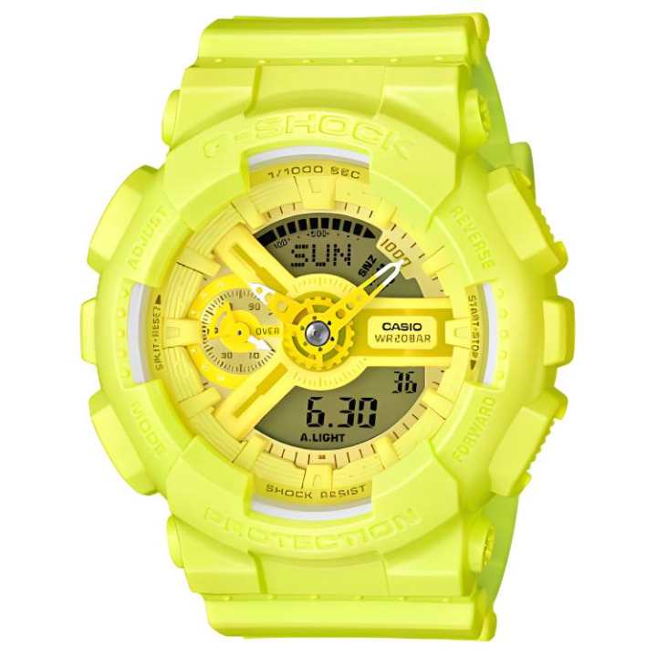 CASIO CASIO Men Yellow Watch GMA-S110VC-9