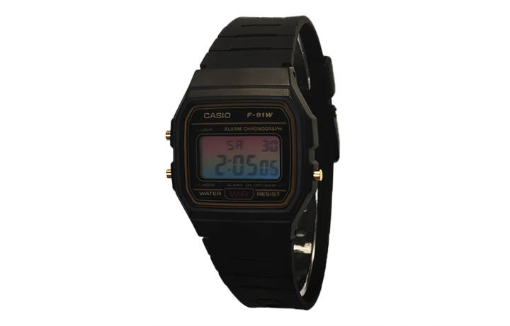 CASIO CASIO Custom Collection Quartz Movement Resin Strap Watch Men's Watches Black Dial