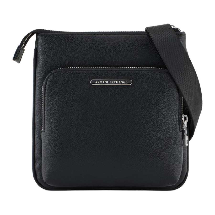 ARMANI EXCHANGE ARMANI EXCHANGEAE Polyester Crossbody Bag, Shoulder Bag Men's Black