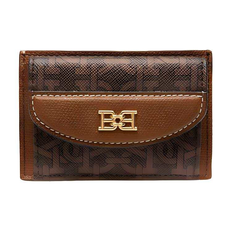 BALLY TPU Card Holder Women's Brown