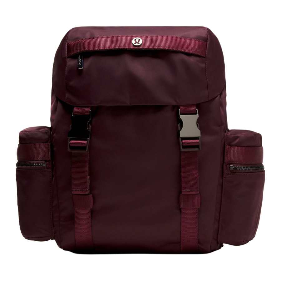 Lululemon Lululemon Wunderlust Polyester Backpack Small Unisex Goodnight Plum & Brass