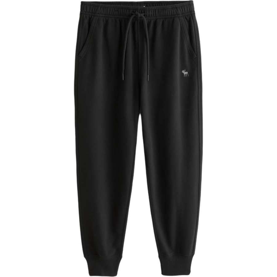 Abercrombie&Fitch Knitted Sweatpants Men's Black