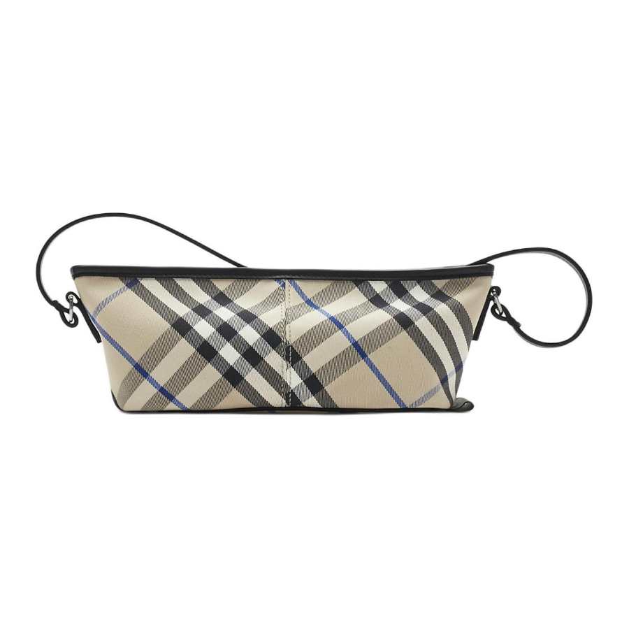 Burberry Cotton Shoulder Bag Mini Women's Lichen