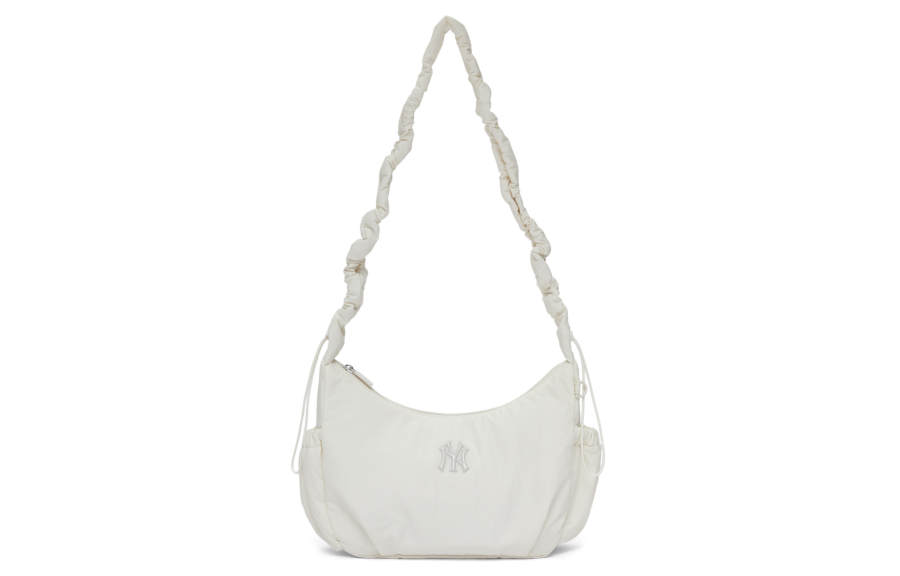 MLB MLB Polyamide Solid Color Cloud Bag, Shoulder Bag, Crossbody Bag Unisex White