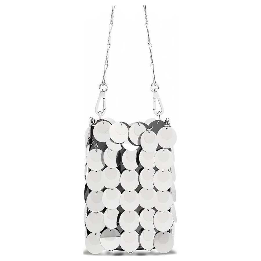 Paco Rabanne Sparkle Open Top Mini Crossbody Bag