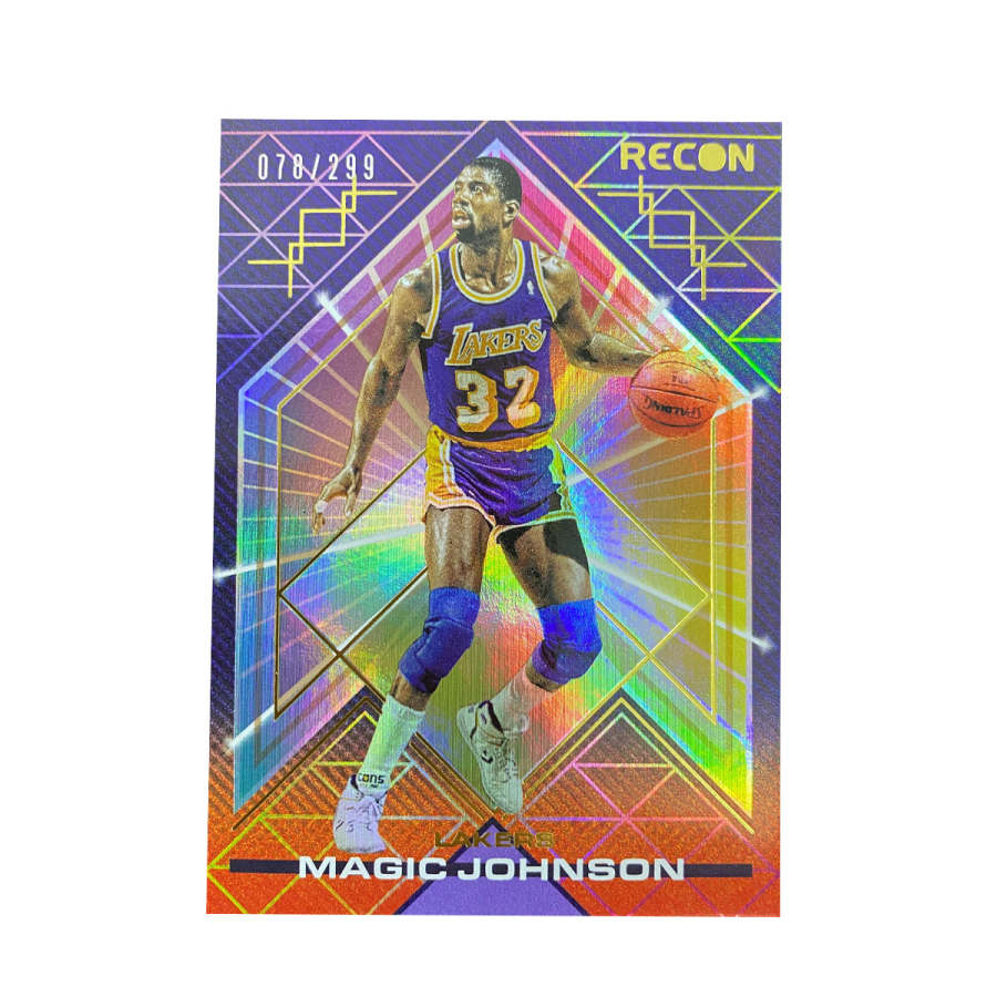 PANINI 2021 22 Lakers, Magic Johnson 078/299 Sports Cards 1 Pc