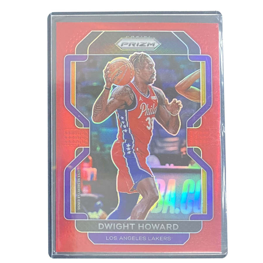 PANINI 2021 22 PRIZM Lakers Era, Howard, Red Fold 268/299 Series Sports Cards 1 Pc