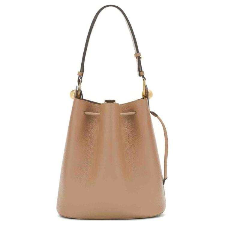 Furla Calfskin Handbag Women's Desert