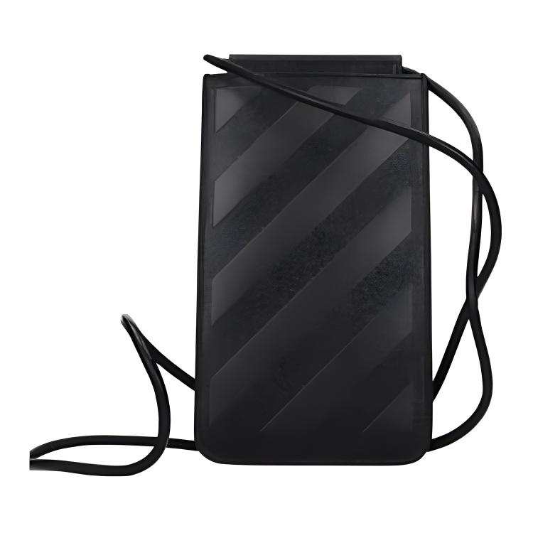 OFF-WHITE OFF WHITE Artificial Leather, Polyurethane Crossbody Bag Men's Black