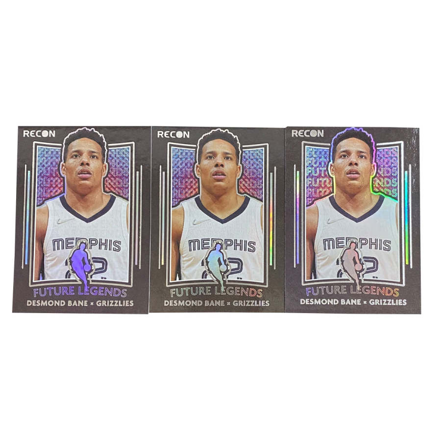 PANINI 2021 22 RRECON Grizzly Bear, Bearn, Large Head Shot, Refringence, 3 Pcs, Special Card Sports Cards 3 Pcs