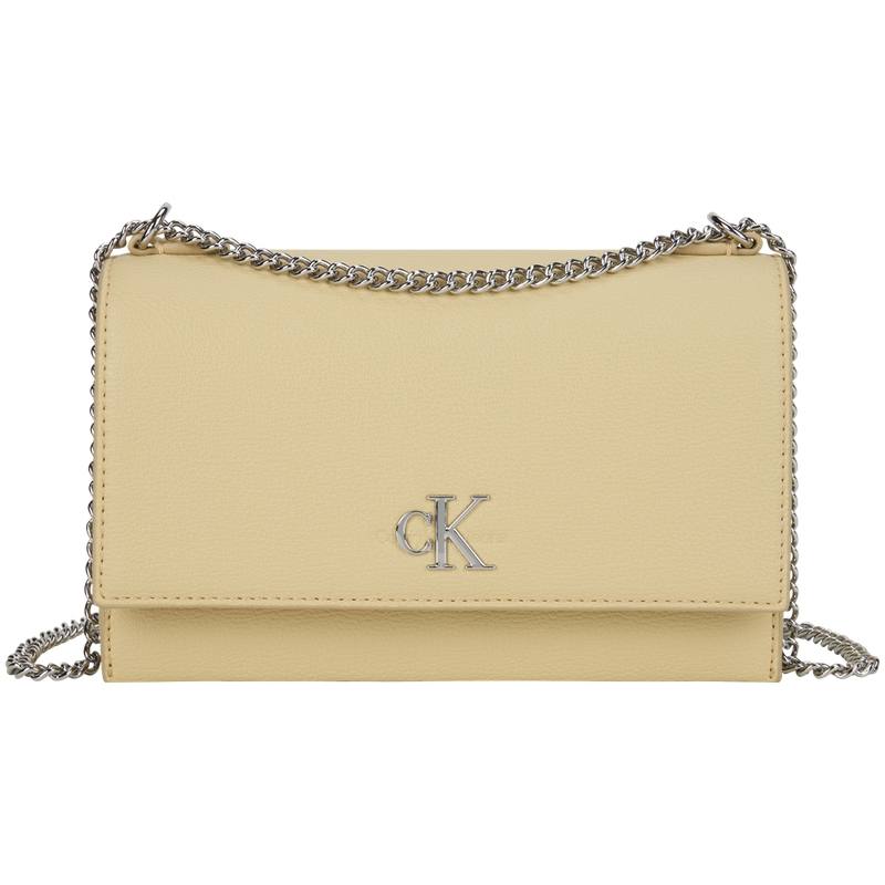 CALVIN KLEIN Synthetic Material Crossbody Bags Women's Chick Yellow