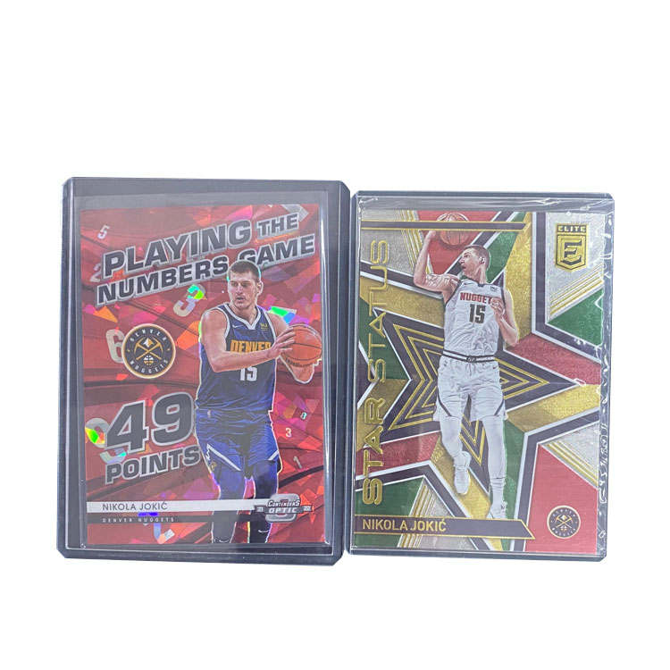 PANINI 2021 22 Nuggets, Nikola Jokic, Coach J, Elite Teka, Ice Breaker Sports Cards 2 Pcs