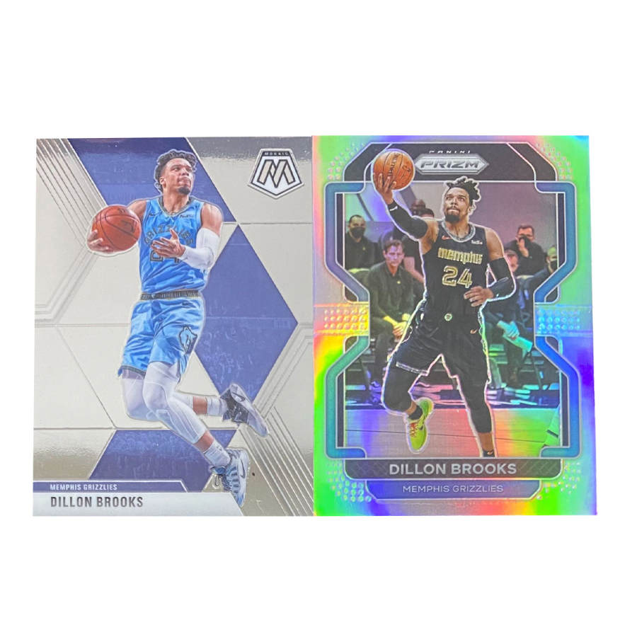 PANINI PANINI 2022 2020 Grizzly, Dillon, Brooks, Silver Fold BASE Sports Cards 2 Pcs