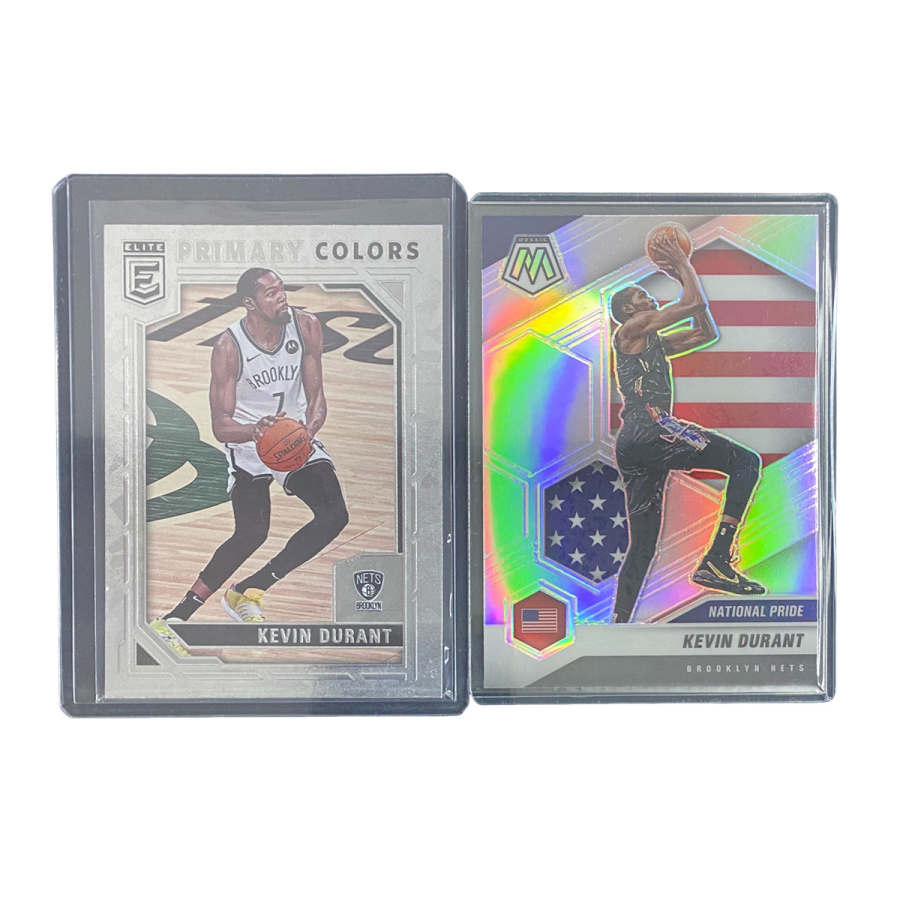 PANINI 2022 Nets KD Elite Special Edition, Mosaics, Silver Discount Sports Cards 2 Pcs