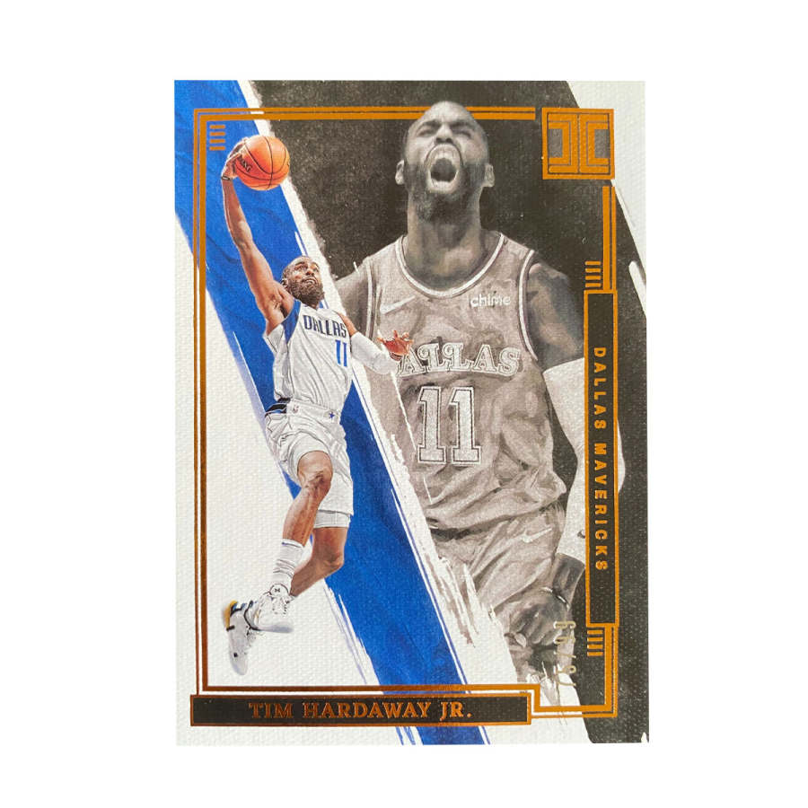 PANINI 2021 22 Mavericks, Hardaway JR Little Golden 99 Edition Sports Cards 1 Pc