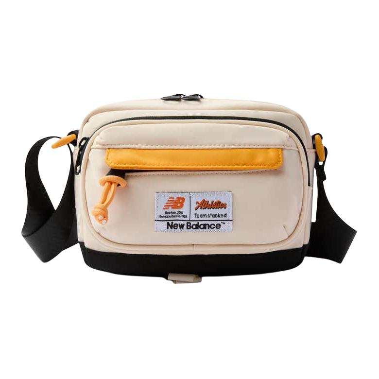 New Balance New Balance Fabric Crossbody Bag, Shoulder Bag Regular Kids' Beige Yellow