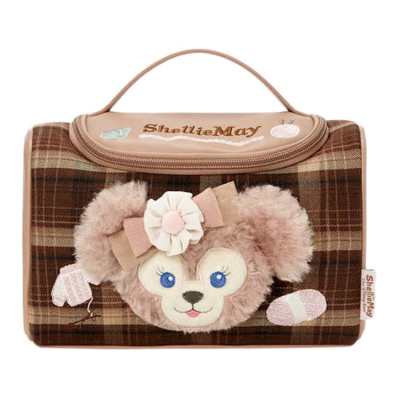 Disney Polyester Portable Makeup Bag Women's Brown