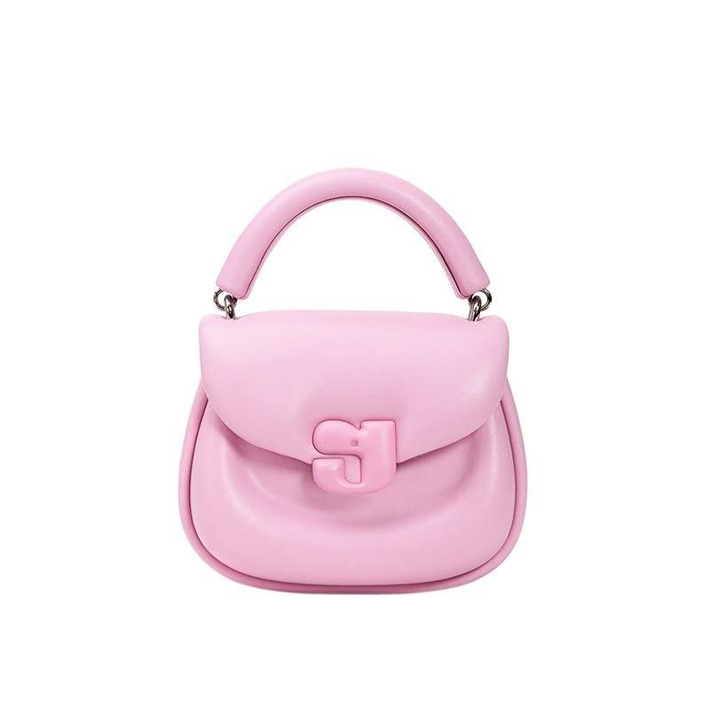 KUNOGIGI Piggy Bag Collection Cow Leather Saddle Bag, Handbag, Shoulder Bag, Crossbody Bag Small Women's Multicolor