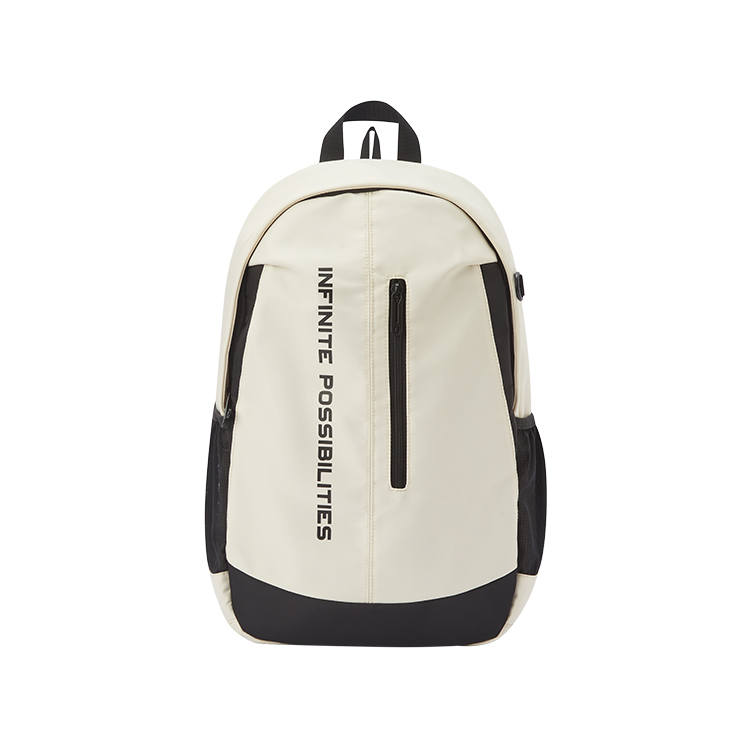Semir Semir Fabric Backpack Large Unisex Light Khaki/Ice Blue/Black