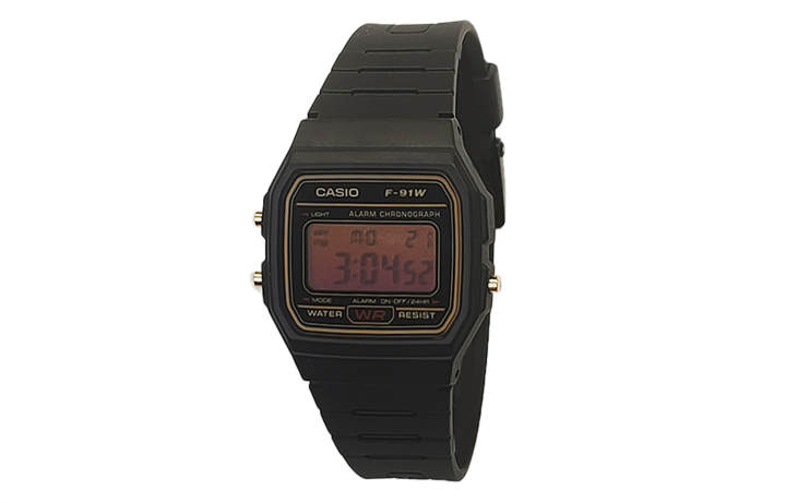 CASIO CASIO Custom Collection Quartz Movement Resin Strap Watch Men's Watches Black Dial