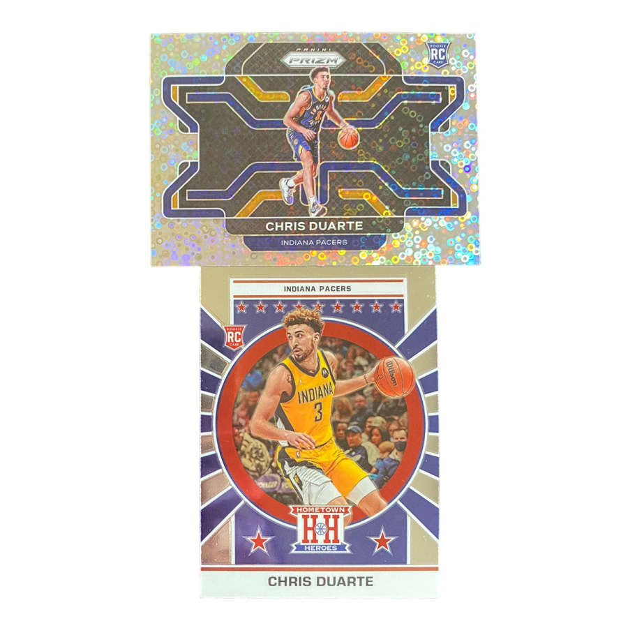 PANINI 2021 22 PRIZM Pacers, Duante, Dotson, Rookie Card Sports Cards 2 Pcs