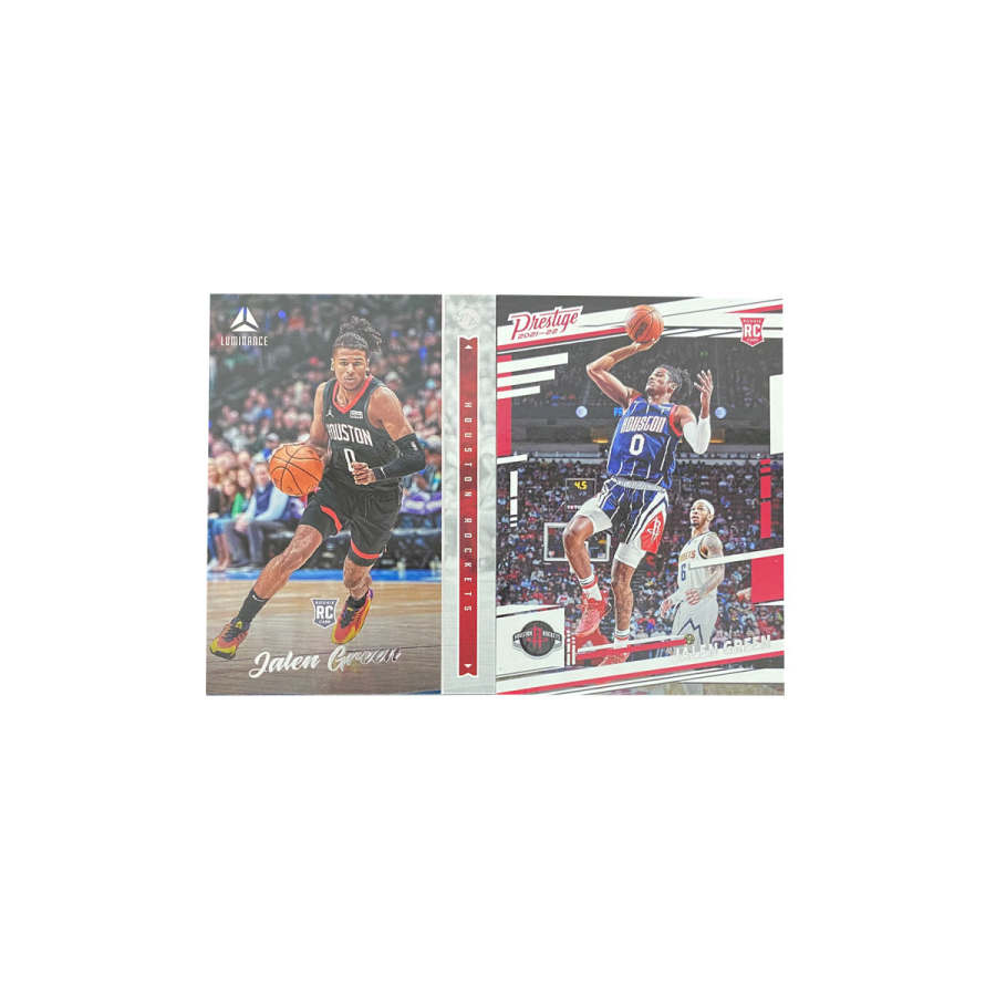 PANINI 2021 22 Rocket, Jalen Green, T.J. McConnell, Rising Stars RC Sports Cards 2 Pcs