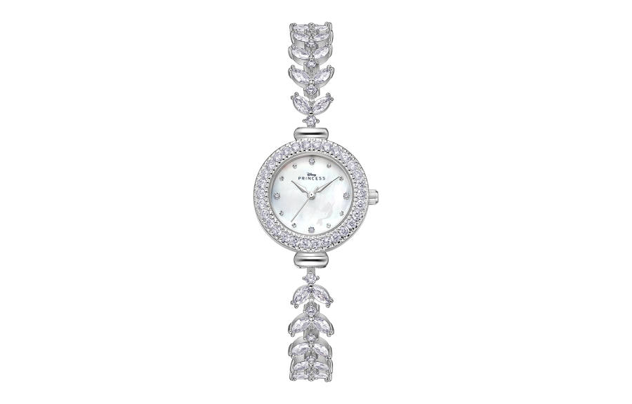 Disney Princess Quartz Movement Eco Friendly Copper Strap Watch Women's Watch Mother of Pearl Color Watch Dial