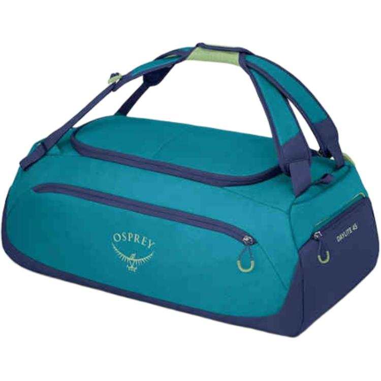 OSPREY 45L Travel Bag Outdoor Bag Recycled Polyester Seaweed Blue Unisex