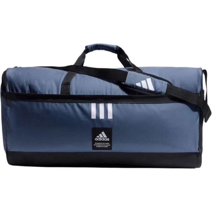 Adidas Adidas Polyester One Shoulder Handbag, Travel Bag Unisex Ink Blue