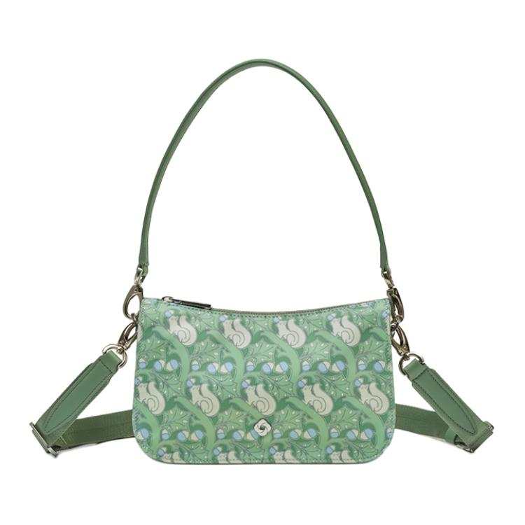 Samsonite SAMSONITE Fabric Shoulder Bag Women's Green