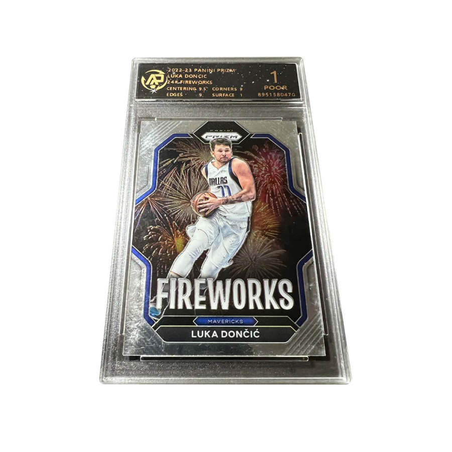 PANINI Mavericks Luka Doncic Lu77 Firework Card Classic Pass Selection RPA Card Rare Card Graded Cards 1 Pc