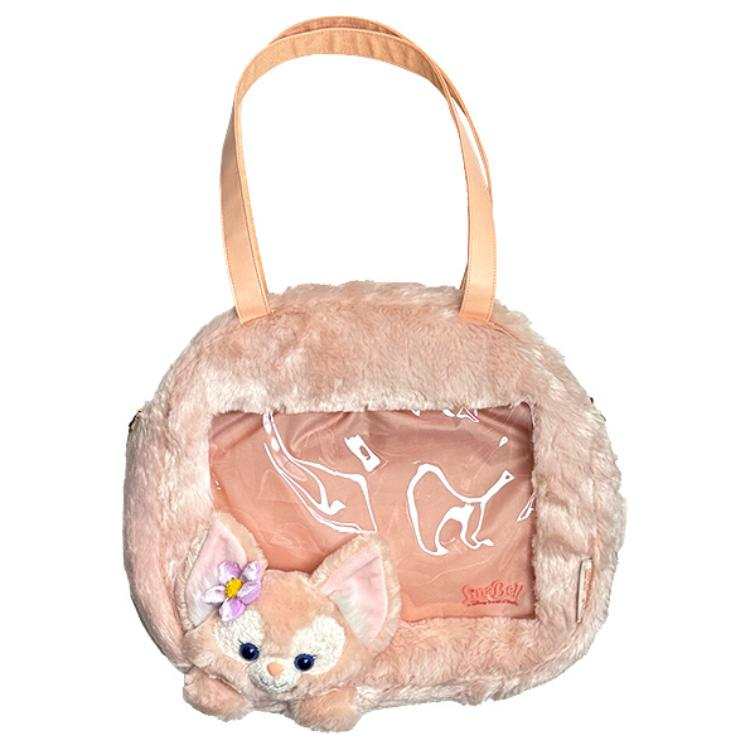 Disney Plush Shoulder Bag Women's Pink