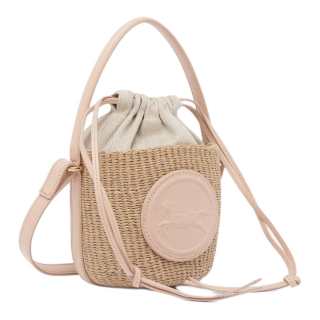 Chloé Chloe Paper Basket Bag, Shoulder Bag, Crossbody Bag, Handbag Mini Women's Pink