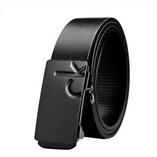 YUZHAOLIN Cow Split Leather Belts Men's Width 3.5CM