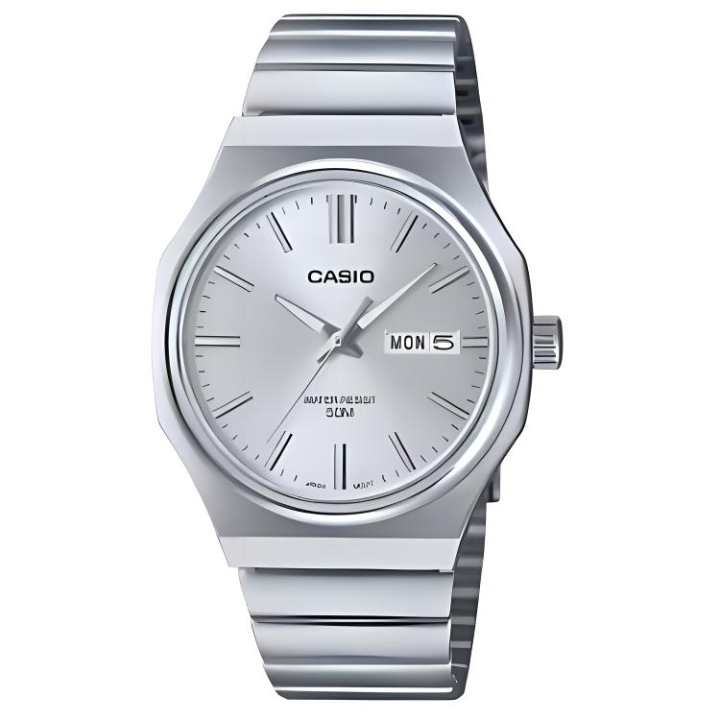 CASIO CASIO Standard Collection Quartz Movement Stainless Steel Strap Watch Men's Watches Gray Dial