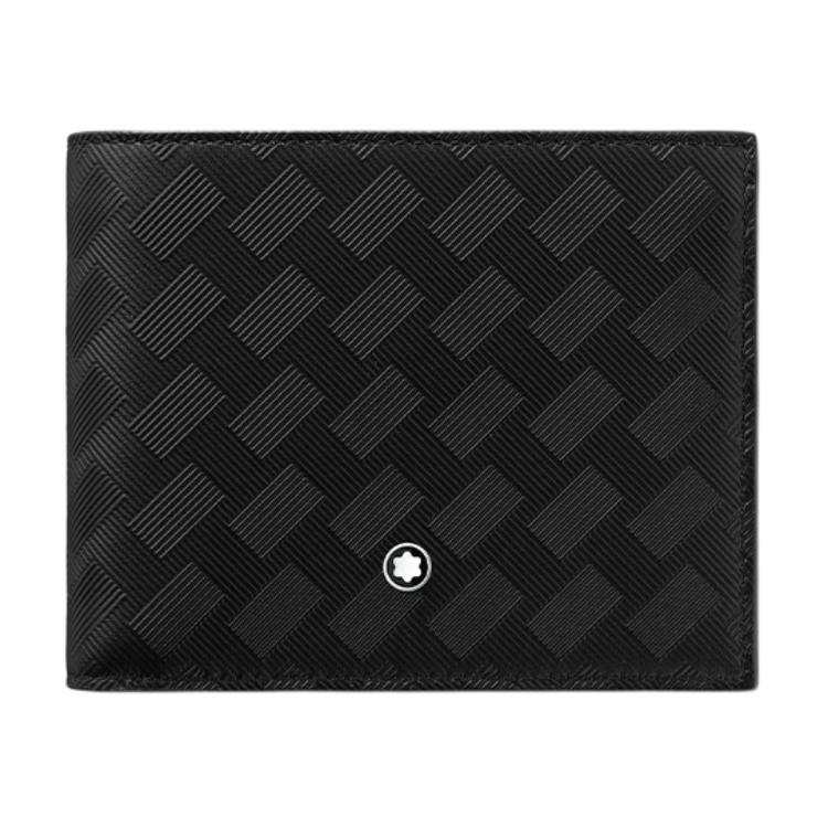 MONTBLANC MONTBLANC Cow Leather Wallet Men's Black