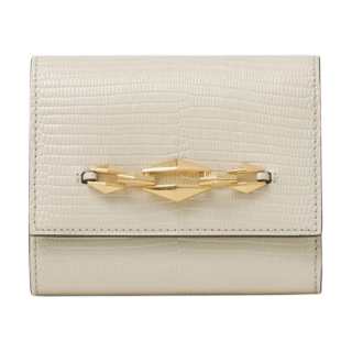 Jimmy Choo Leather Wallet Women's White