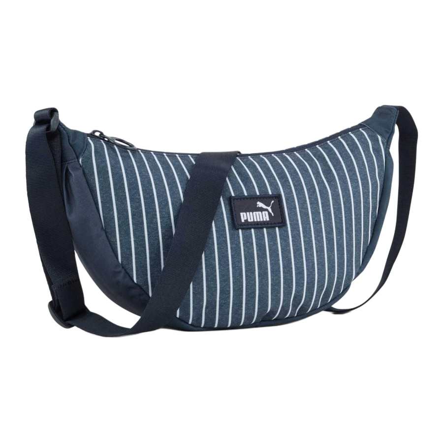 PUMA Polyester Crescent Bag, Crossbody Bag, Shoulder Bag Women's Marine Blue