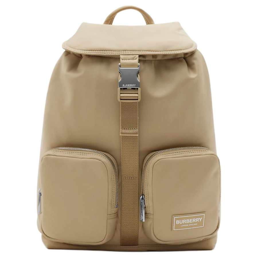 Burberry Burberry Polyamide Backpack Small Unisex Honey Brown