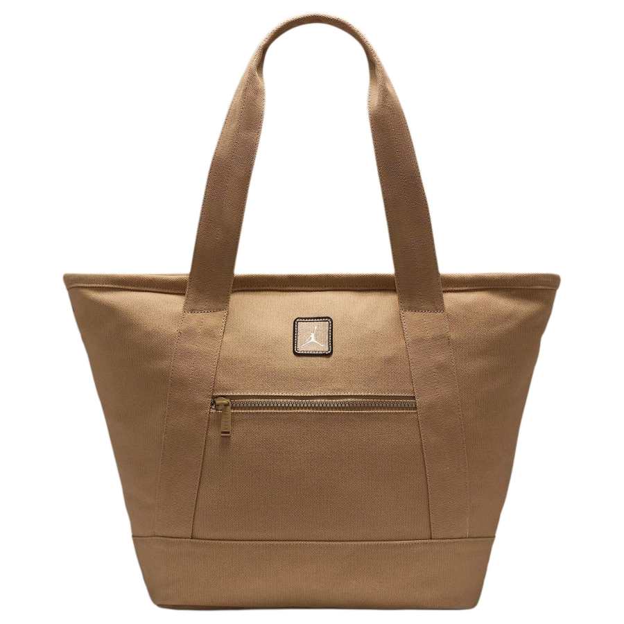 Jordan Jordan Cotton Tote Bag, Shopping Bag, Handbag Unisex Khaki