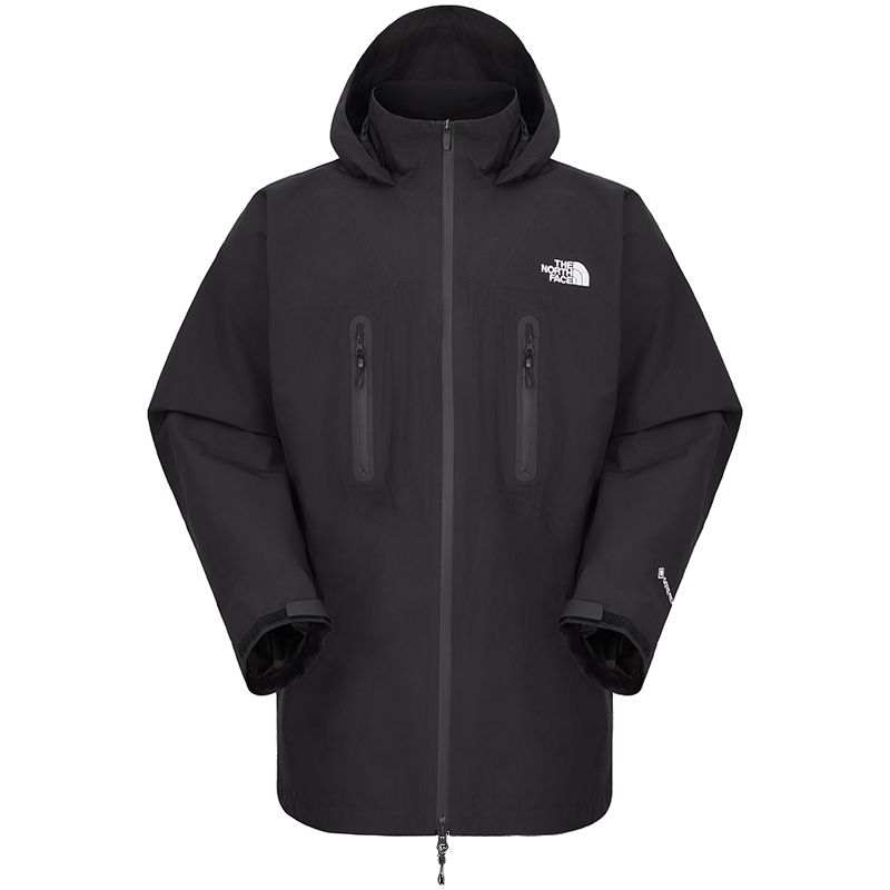 THE NORTH FACE Urban Exploration SS25 Waterproof, Windproof, And Breathable Windbreaker Jacket Men's Cosmic Black