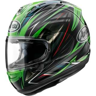 Arai RX 7X RADICAL Full Face Helmet Fiberglass, Multi Layer Composite Material Single Lens Unisex Racing Track