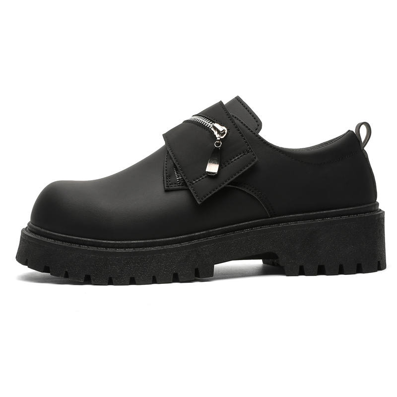 BAOZAOGONGYANG Men's Casual Shoes Men's Black