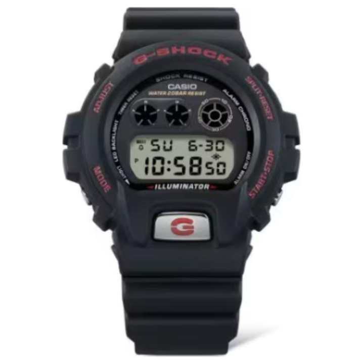 CASIO CASIO 6900 Collection 200m Waterproof Quartz Movement Resin Strap Watch Unisex Gray Dial